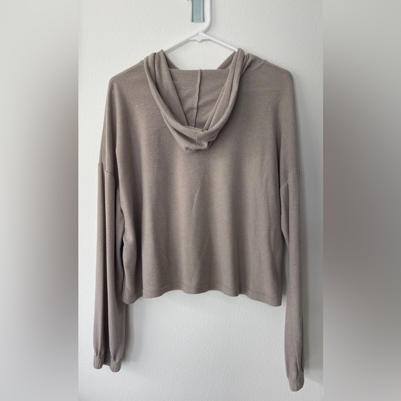 CJLA Cropped Hooded Sweatshirt - Size M - Picture 3 of 3